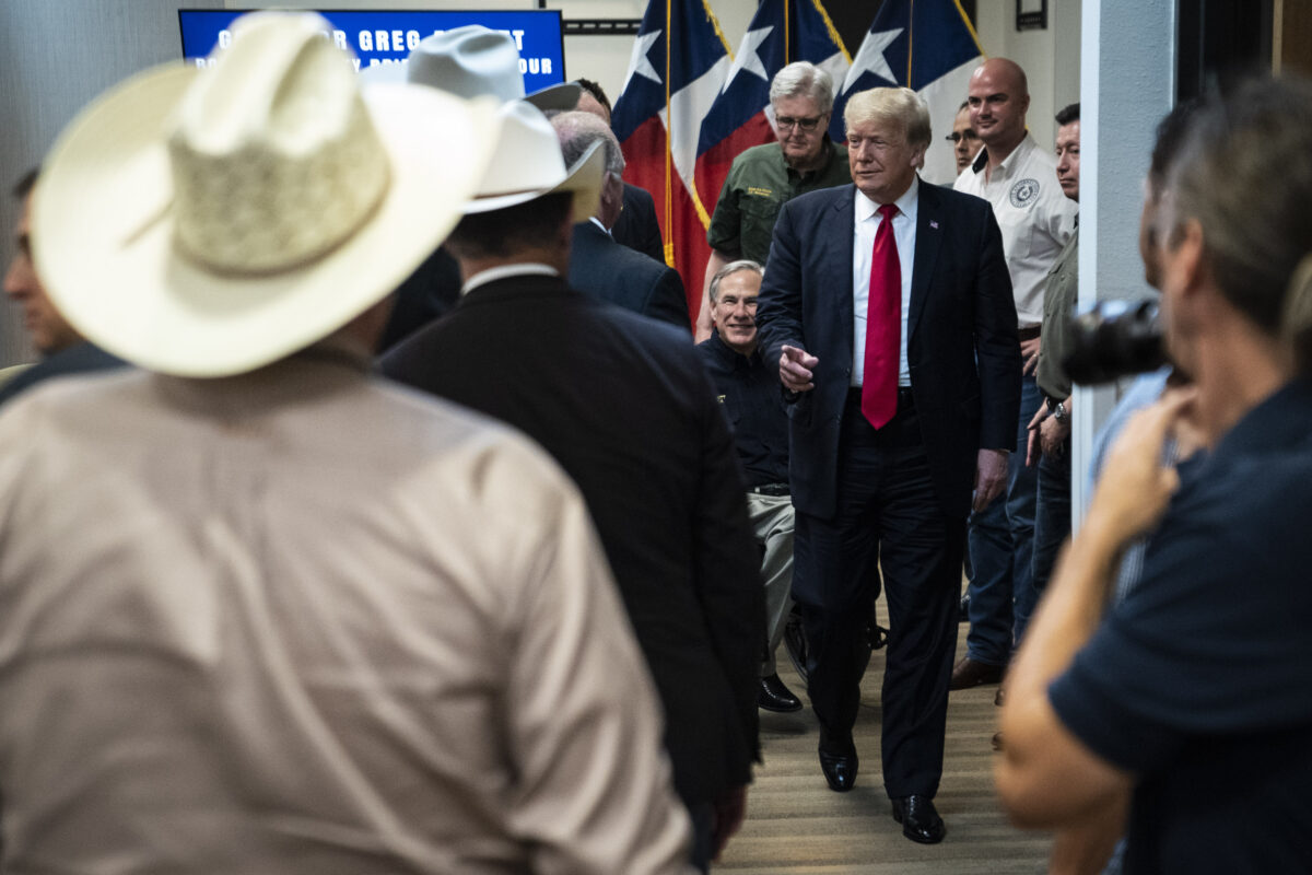 GOP embraces Trump during visit to Texas, border wall | News, Sports ...